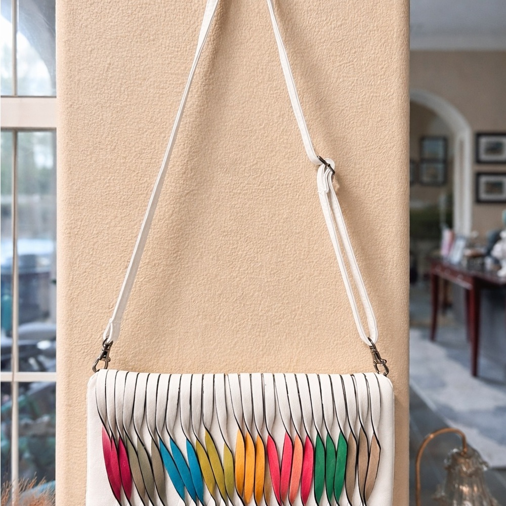 Mellow World Rainbow Twist Crossbody Wristlet